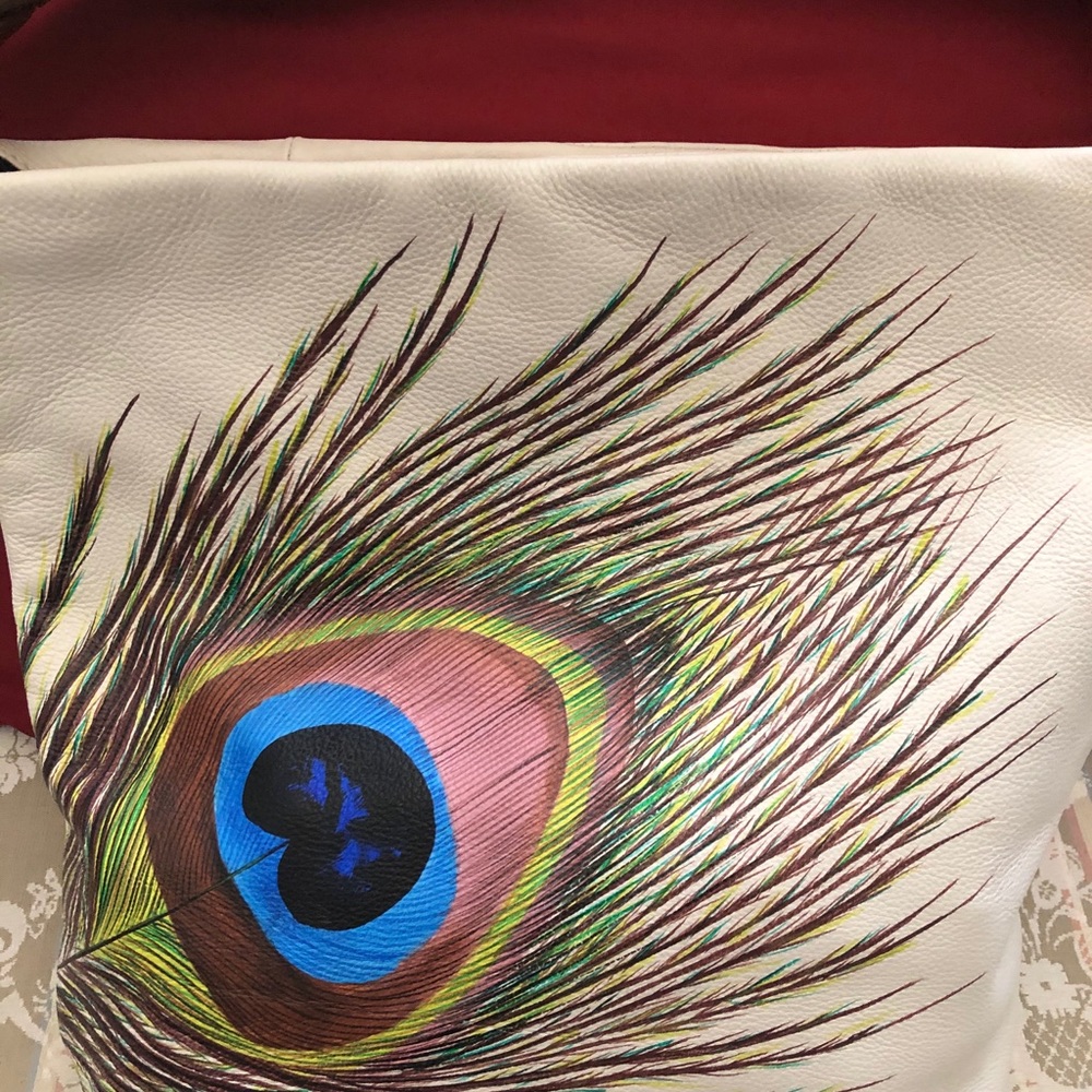 “Beautiful Hand Painted Elliott Luca Bag” - Picture 2 of 8